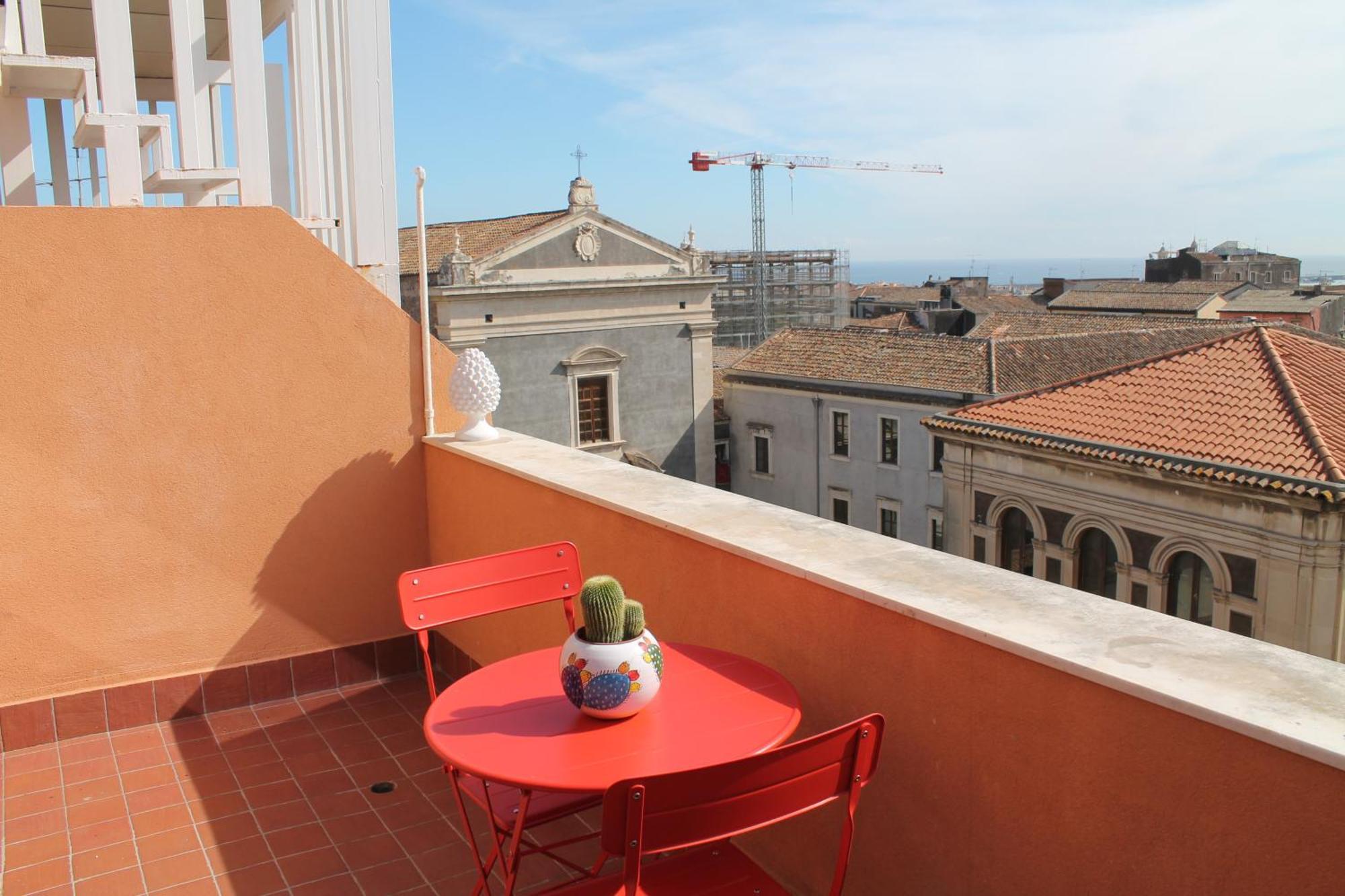 Ferienwohnung Donna Luisa-Catania Charming Exterior foto